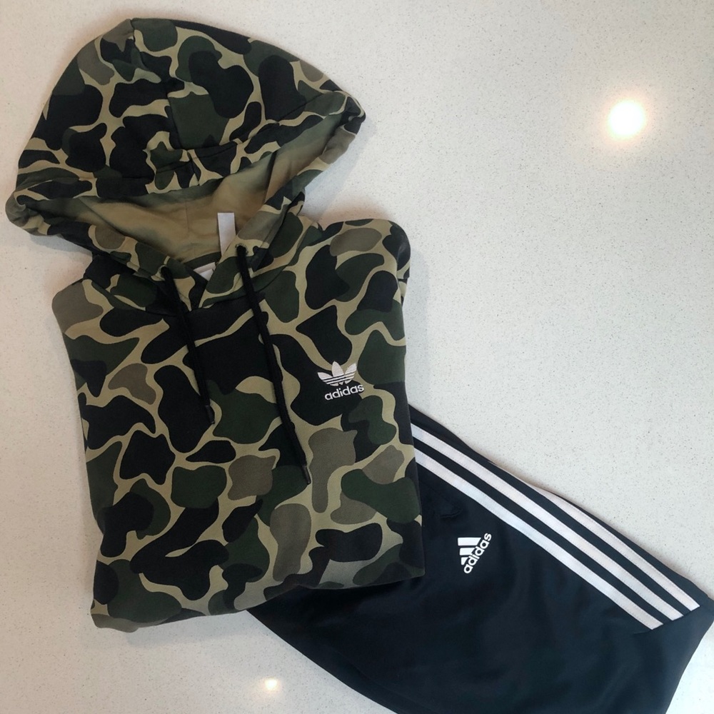 Adidas Gradient Camo Hoodie